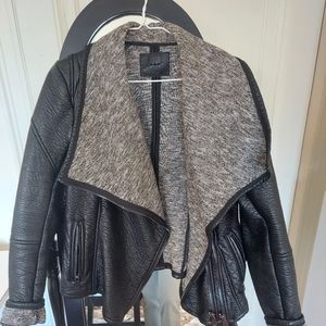 [BLANKNYC] vegan leather jacket